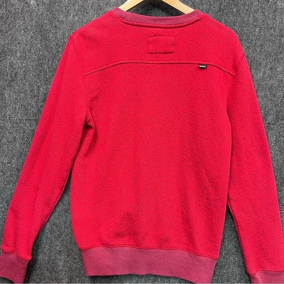 Hurley Men’s Red Pullover Sweatshirt Size S - Picture 8 of 11